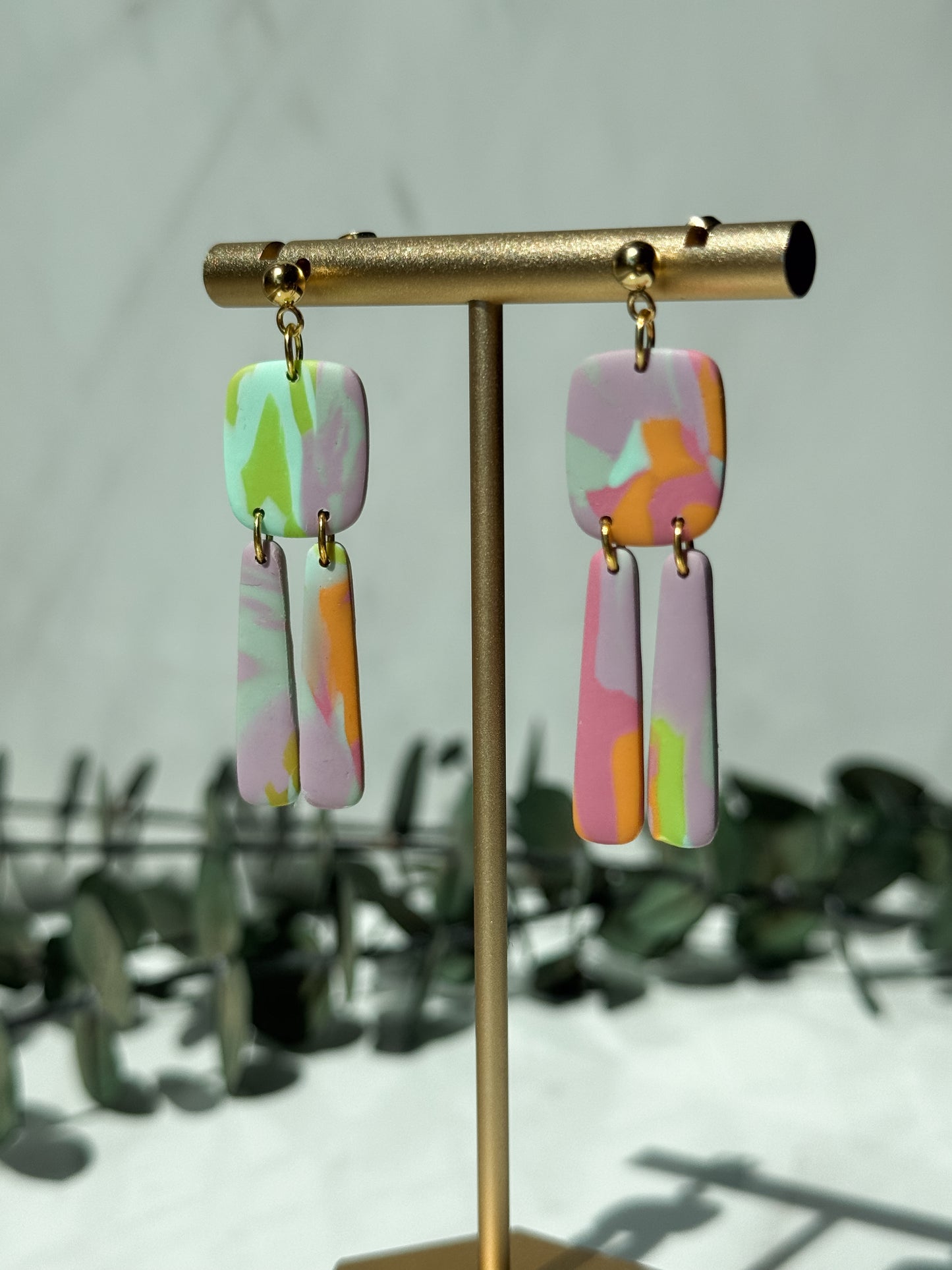 Rainbow Sherbet Dangles