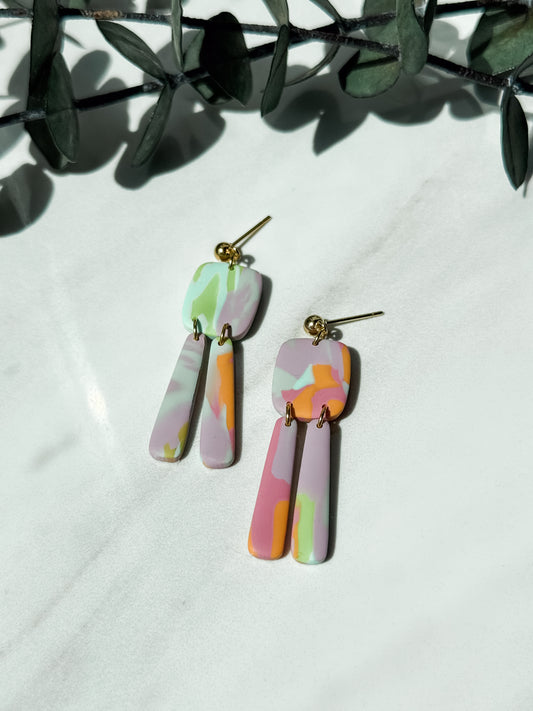 Rainbow Sherbet Dangles