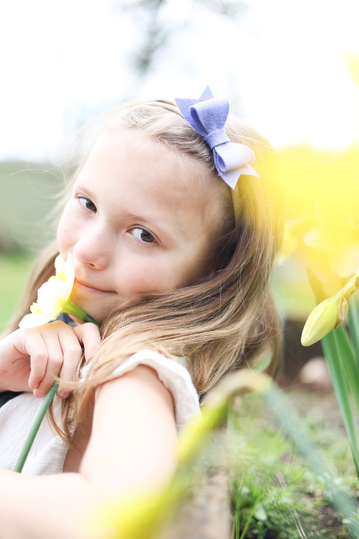 Spring Headband Bow