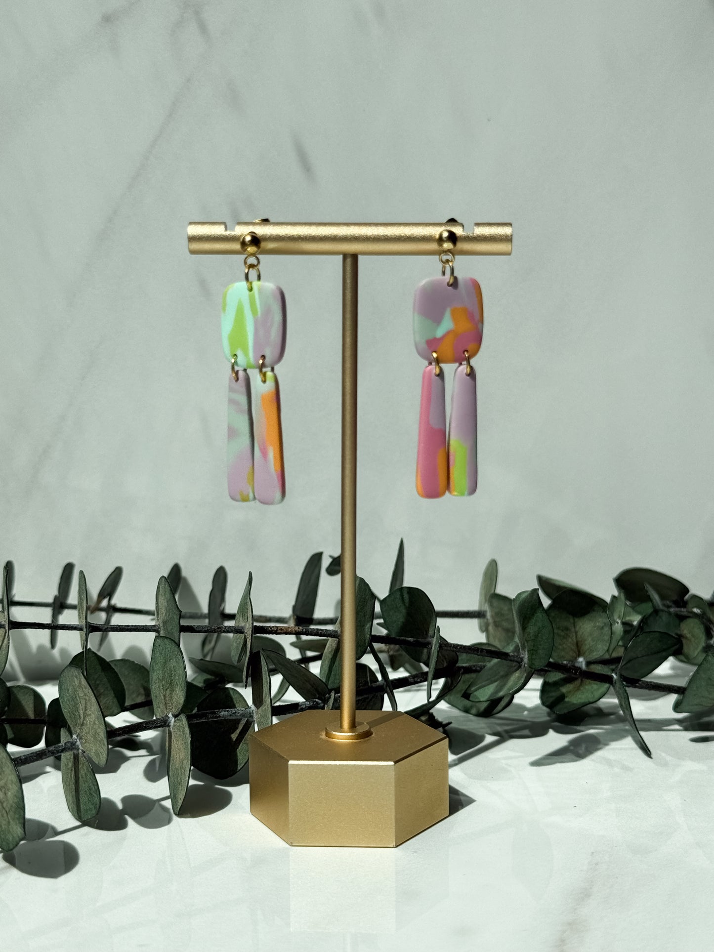 Rainbow Sherbet Dangles